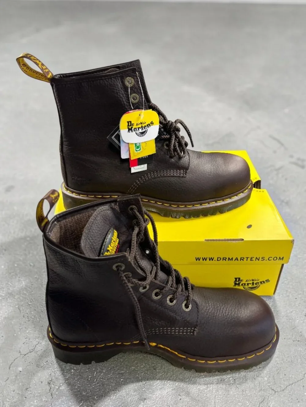 🥾 Brand New in Box: Dr. Martens Icon 7B10 Steel Toe Work Boots